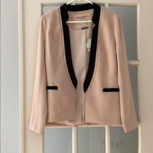 Blush blazer from Anthropologie, sz S